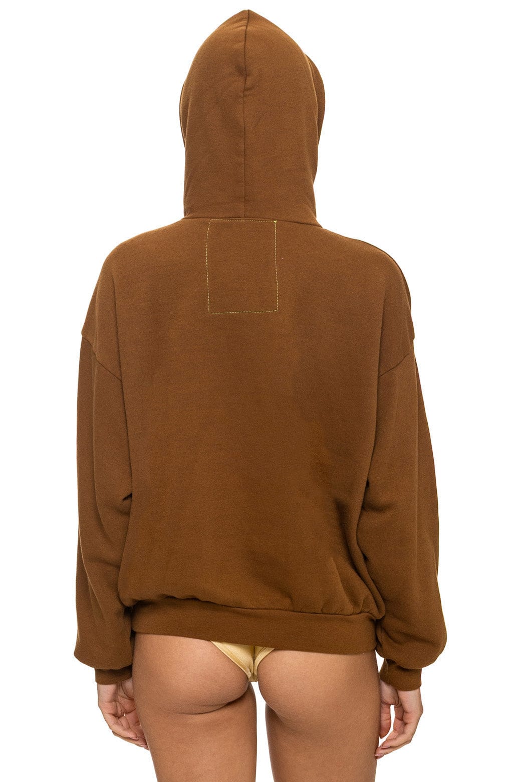 Retro LOCALS ONLY RELAXED PULLOVER HOODIE - CINNAMON