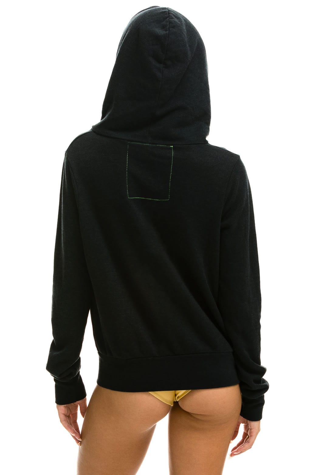 Retro 5 STRIPE HOODIE - BLACK