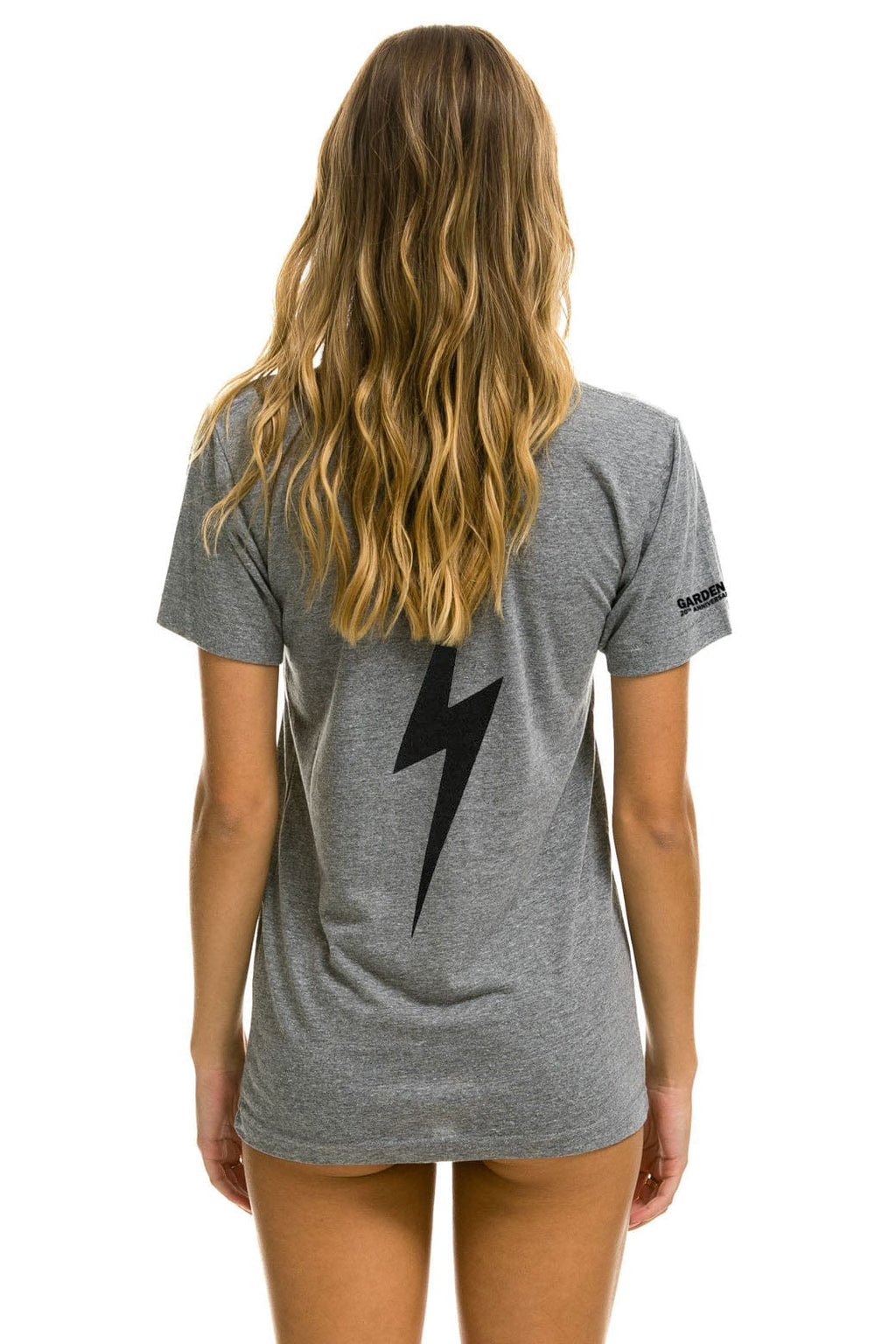 Retro GARDEN STATE CONCERT CREW TEE SHIRT - HEATHER GREY