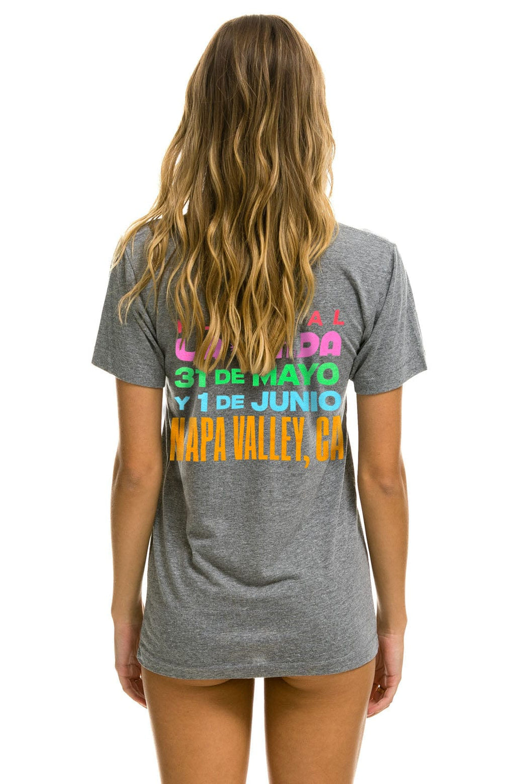 Retro LA ONDA 2025 TEE - HEATHER