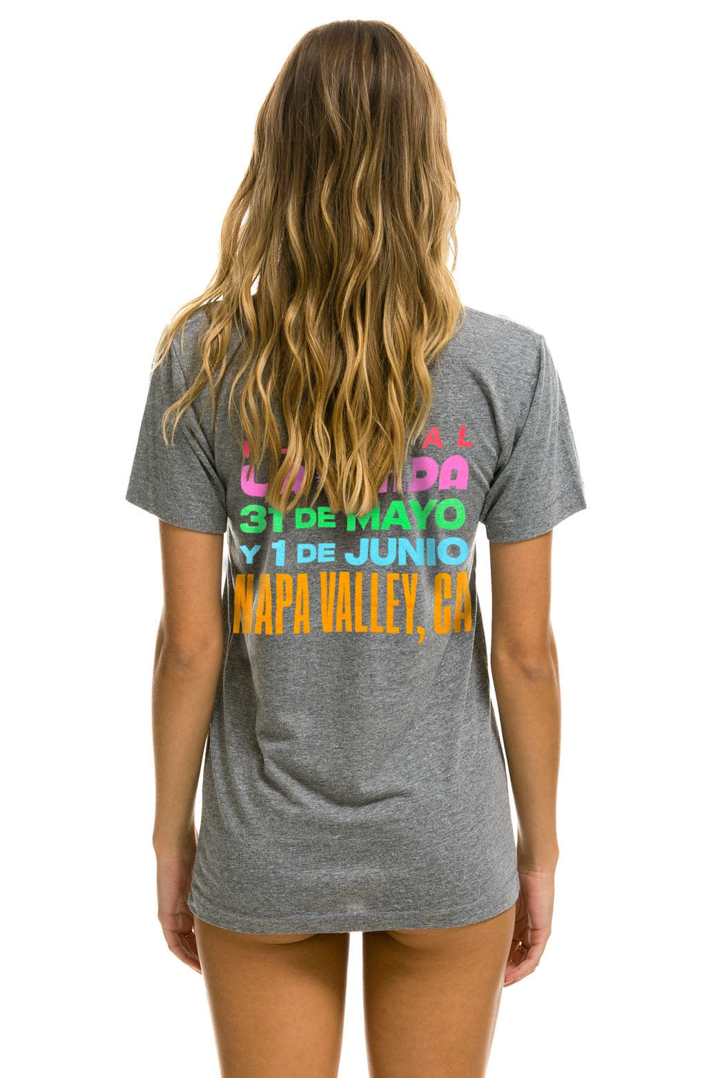 Retro LA ONDA 2025 TEE - HEATHER