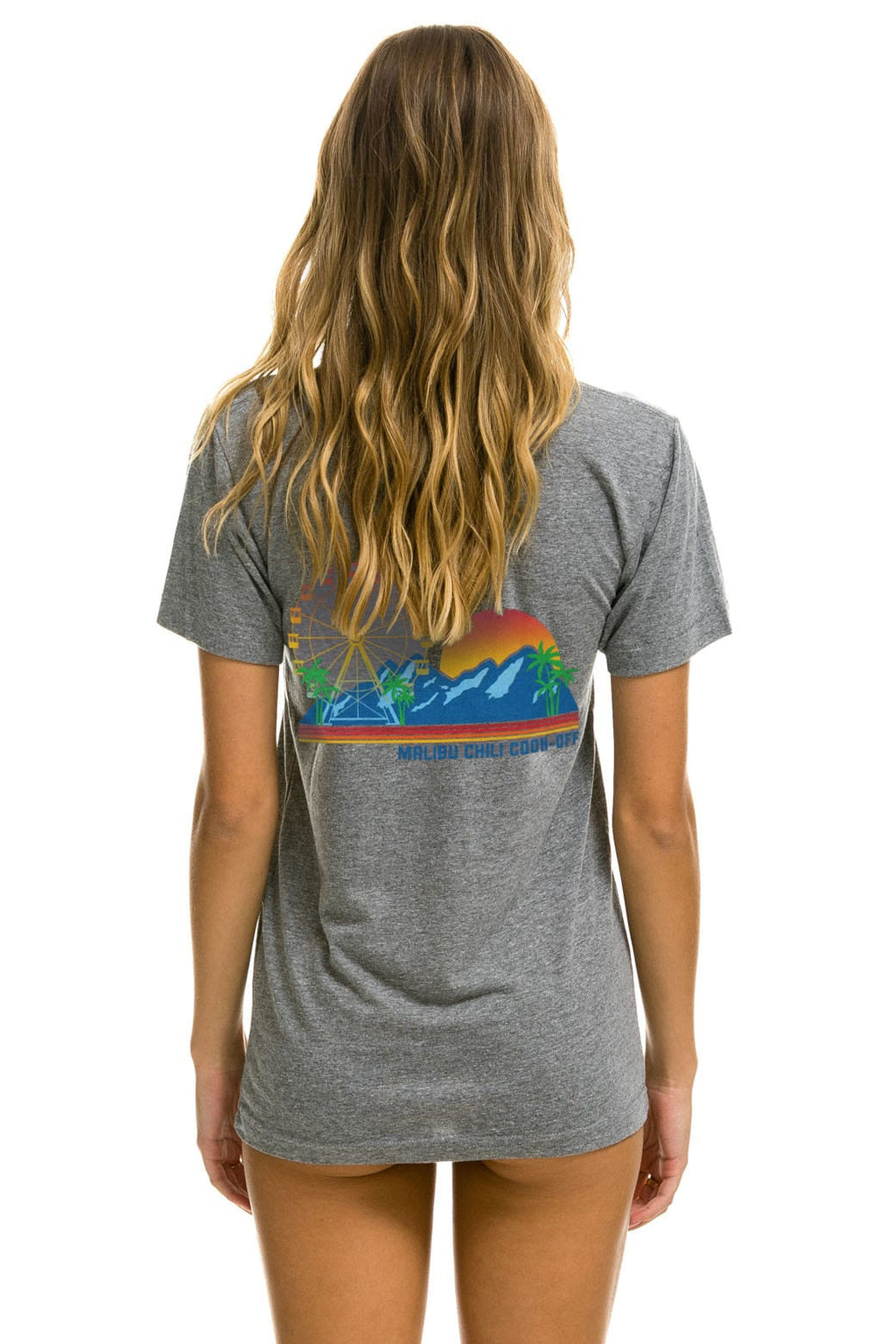 Retro MALIBU CHILI COOK-OFF 2026 CREW TEE - HEATHER