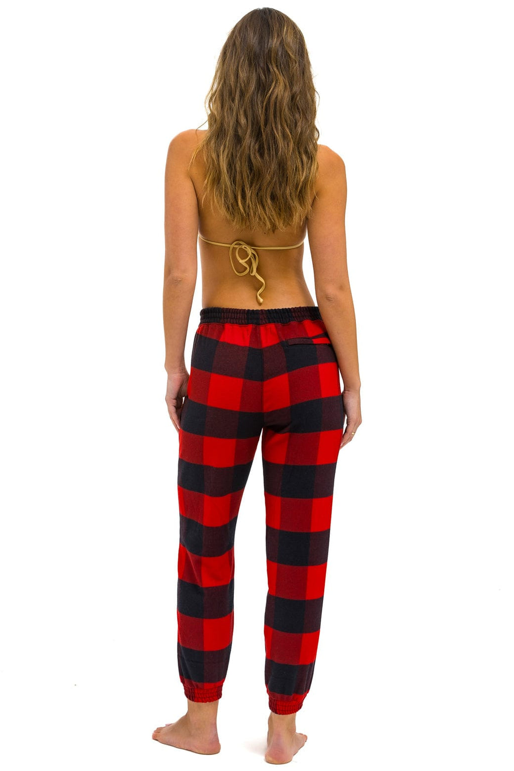 Retro PLAID LODGE PANT - BUFFALO PLAID
