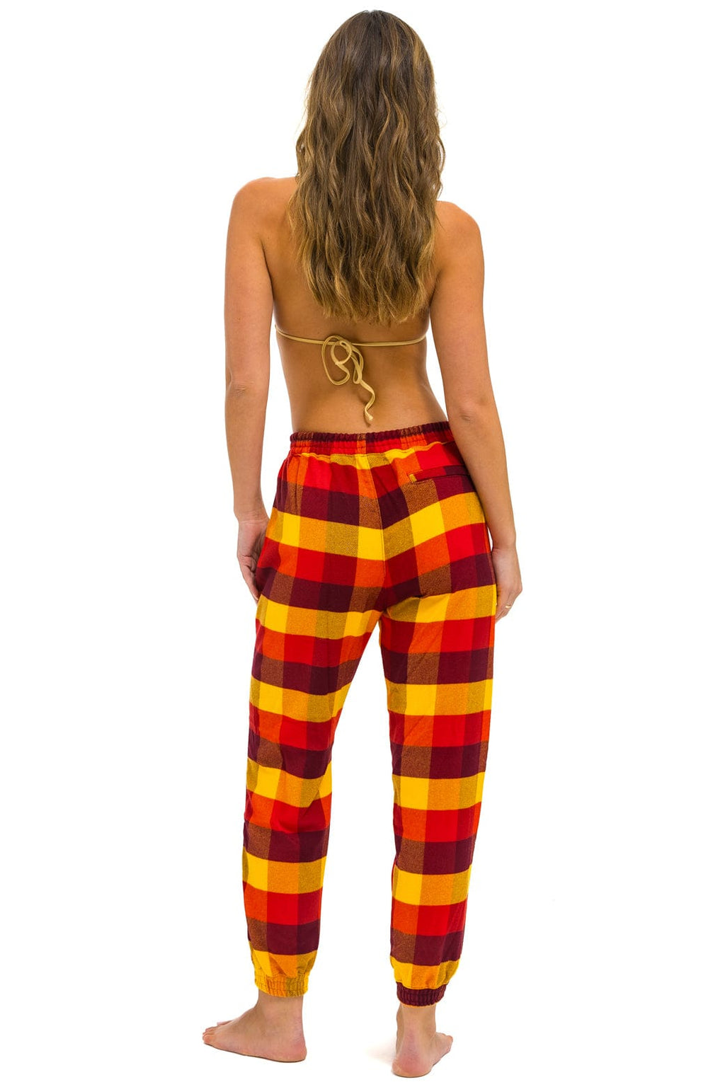 Retro PLAID LODGE PANT - SURFY PLAID