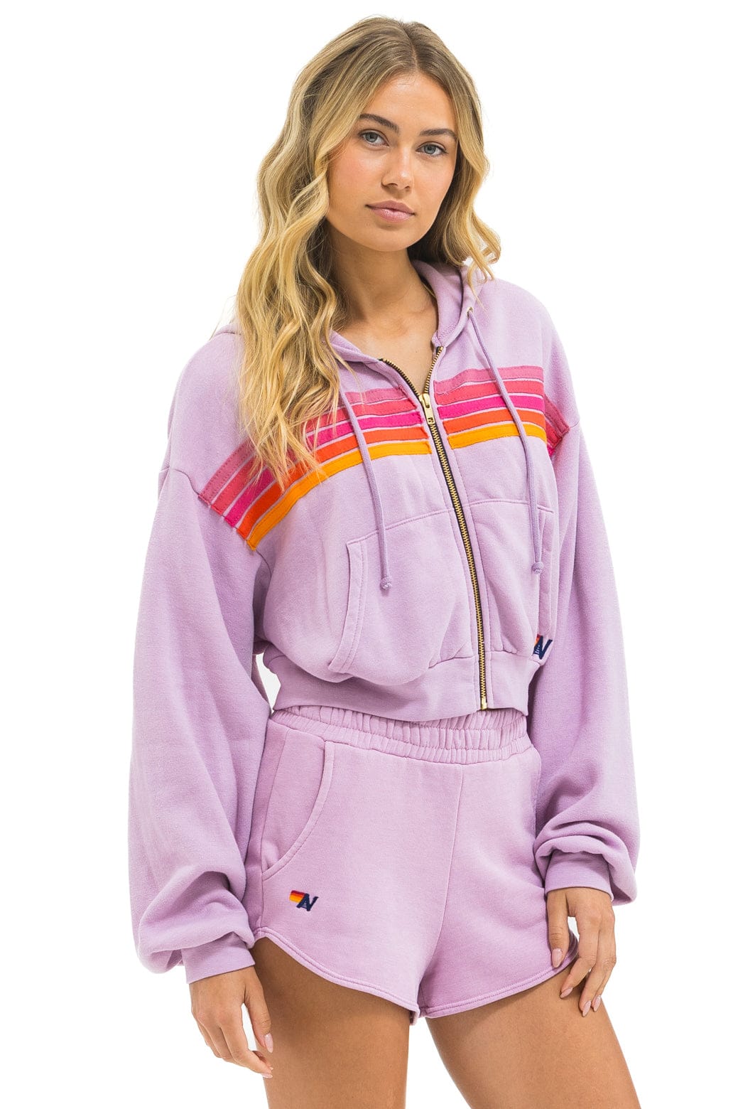 Retro ESSENTIAL CLUB SHORTS - MAUVE