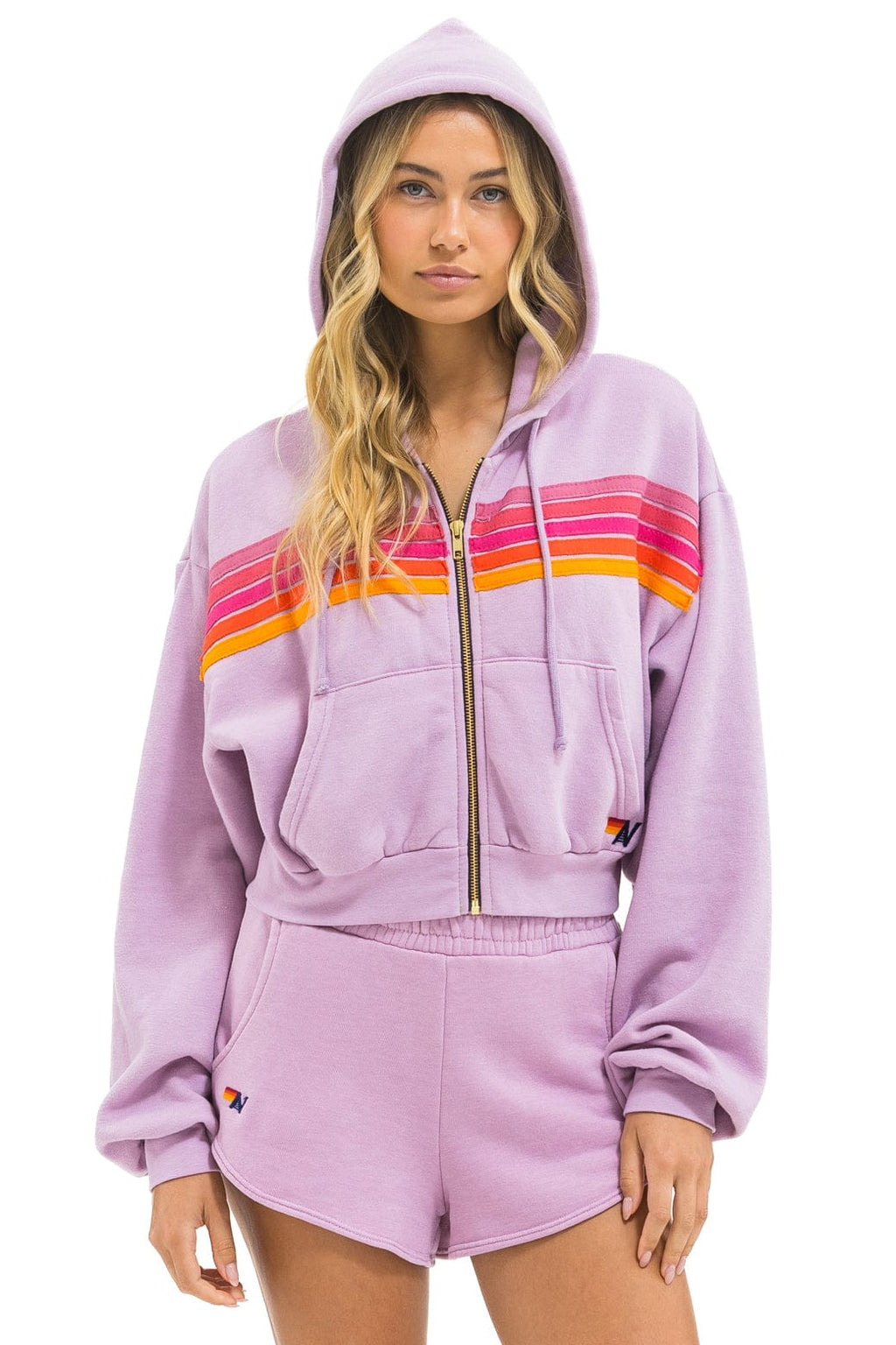 Retro ESSENTIAL CLUB SHORTS - MAUVE