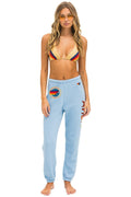 Retro AVIATOR NATION VENICE SWEATPANTS - ICE