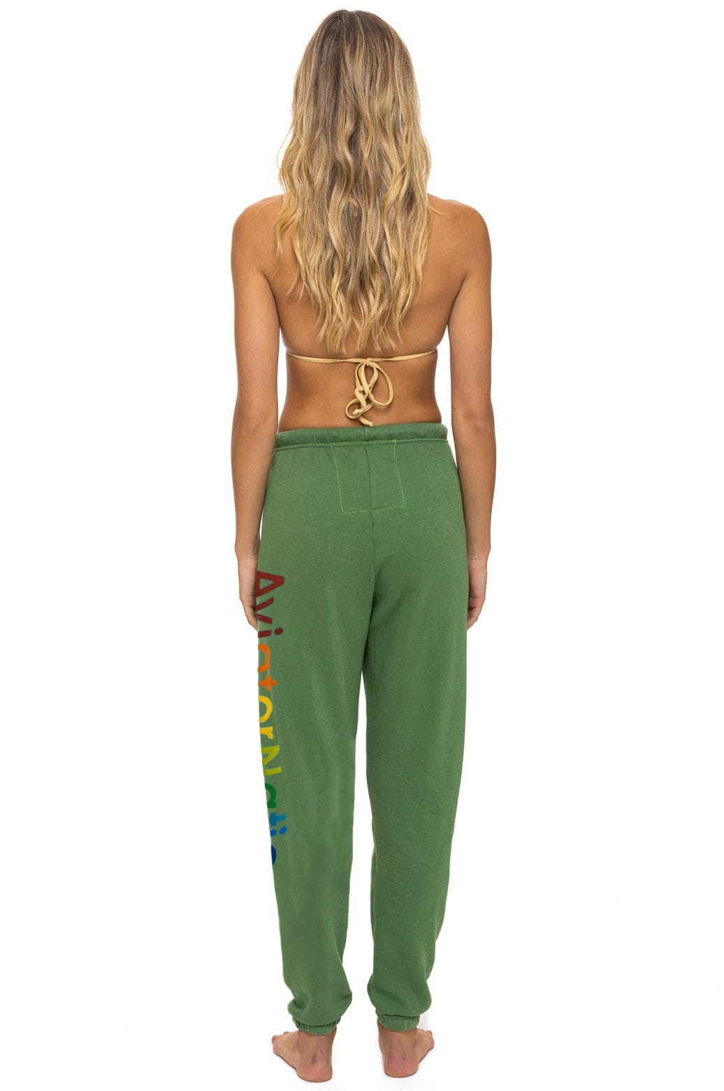 Retro AVIATOR NATION SWEATPANTS - PALM