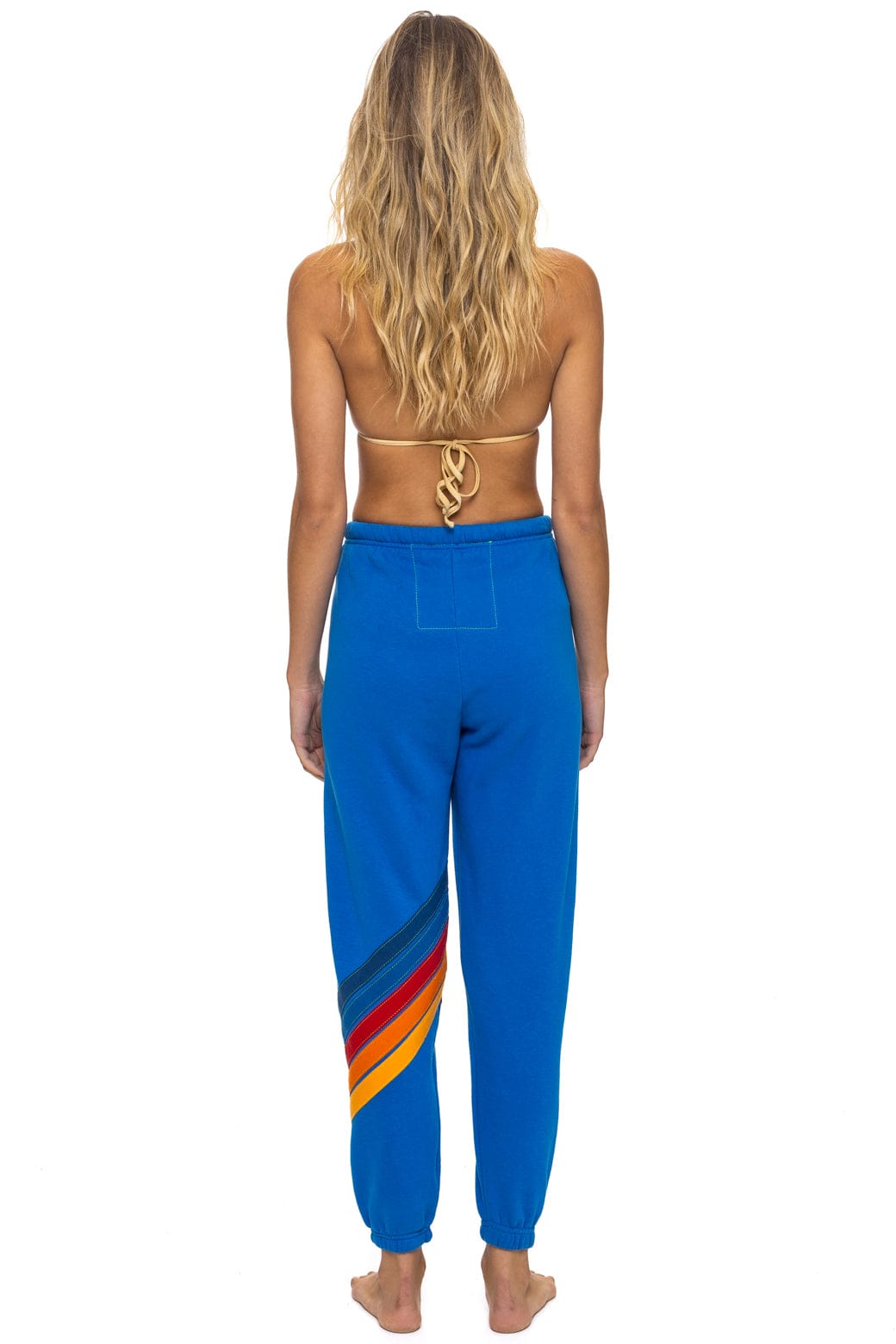 Retro ALL SEASONS CIRCLE CHEVRON SWEATPANTS - ADVENTURE BLUE
