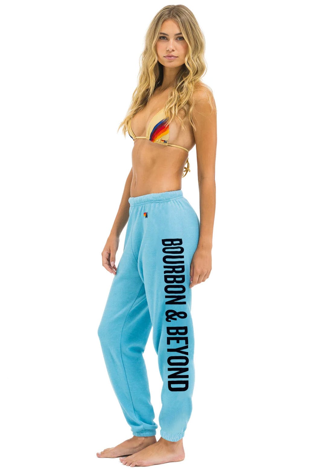 Retro BOURBON AND BEYOND 2025 UNISEX SWEATPANTS - AQUA