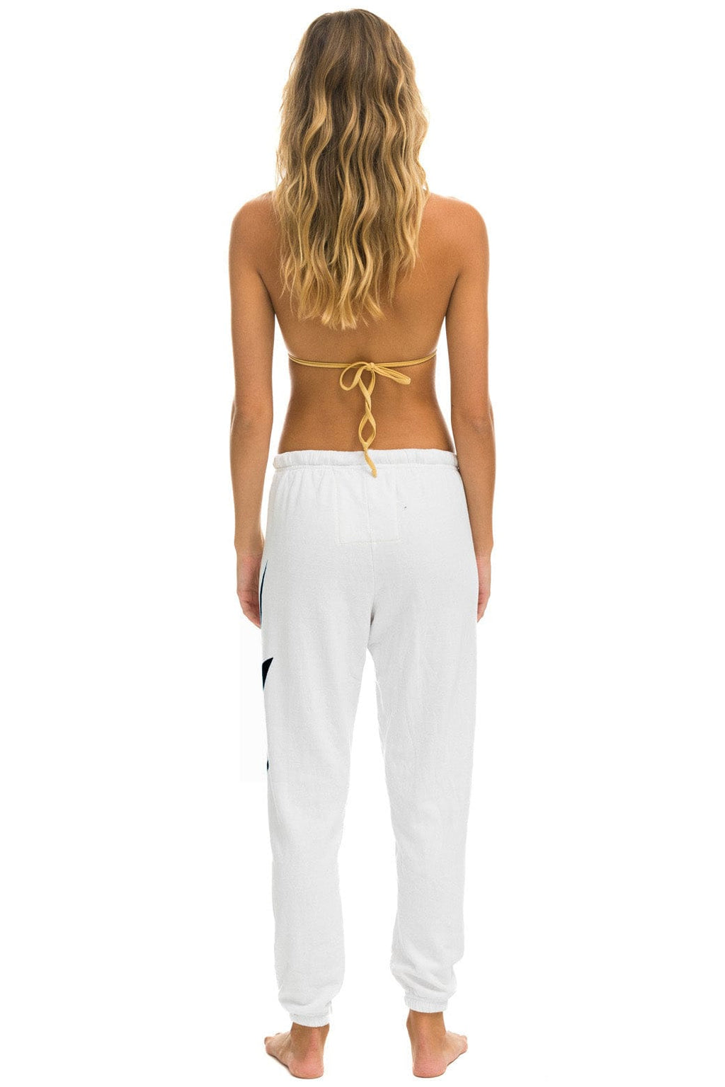 Retro BOLT SWEATPANTS - WHITE