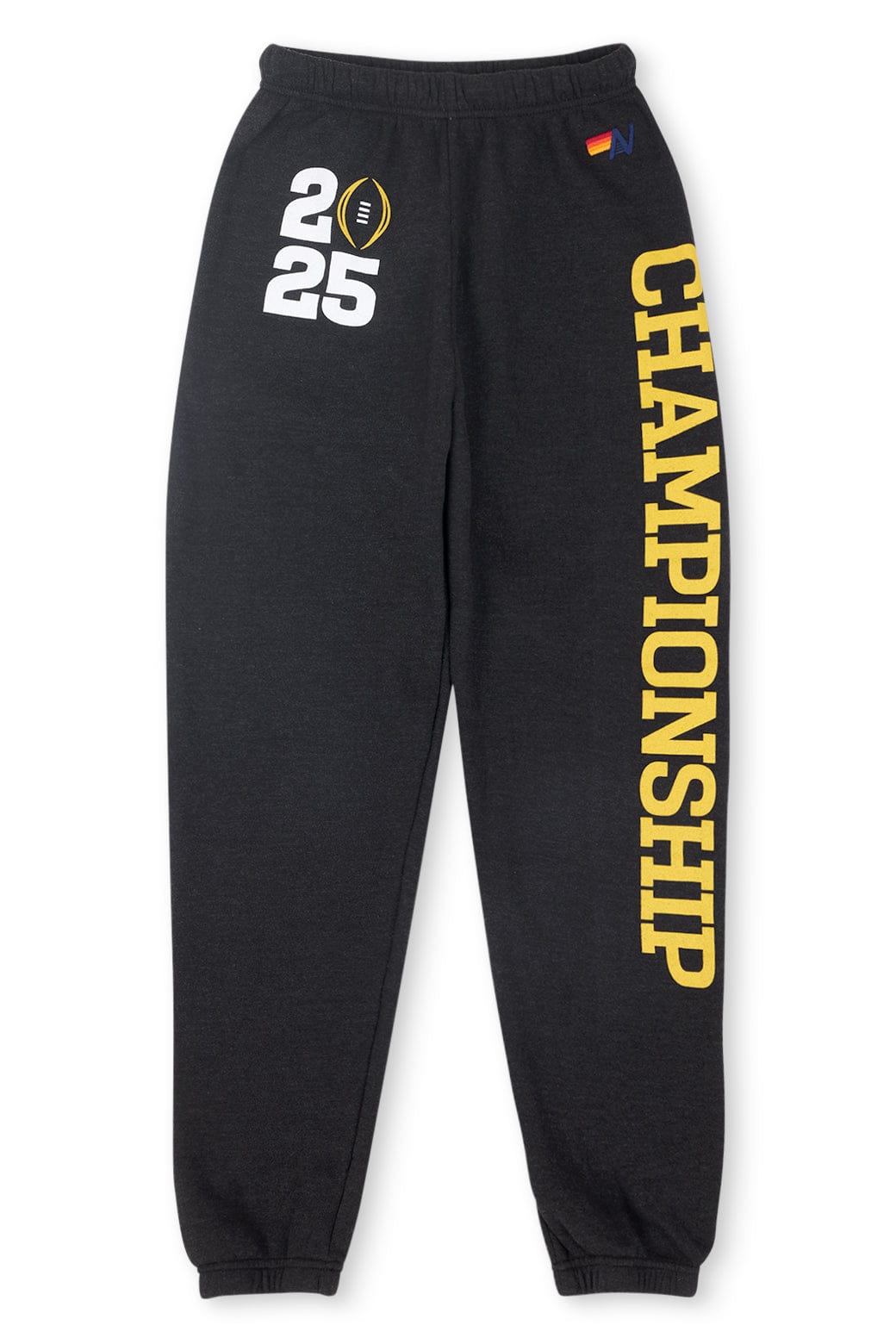 Retro CFP NATIONAL CHAMPIONSHIP 2025 UNISEX SWEATPANTS - BLACK