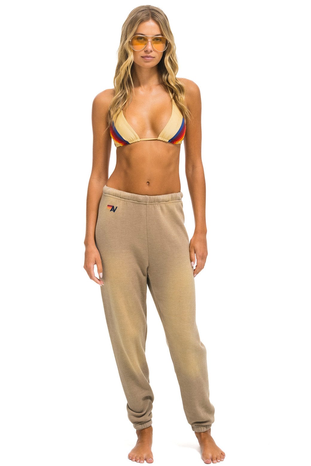 Retro ESSENTIAL SWEATPANTS - FADED TAN