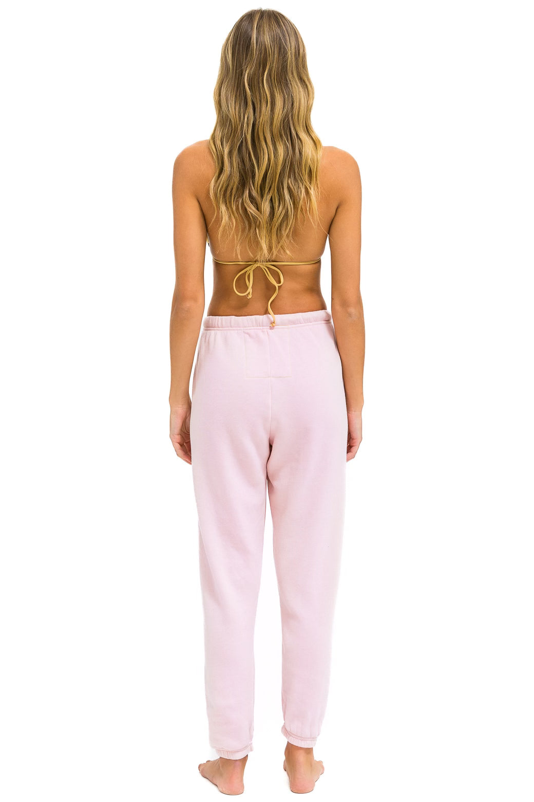Retro LOGO SWEATPANTS - LIGHT PINK