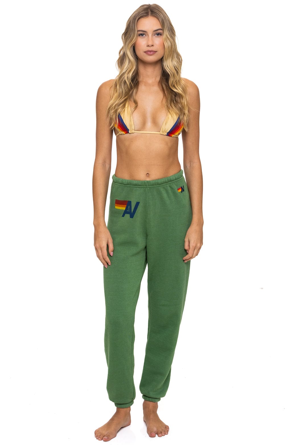 Retro LOGO SWEATPANTS - PALM