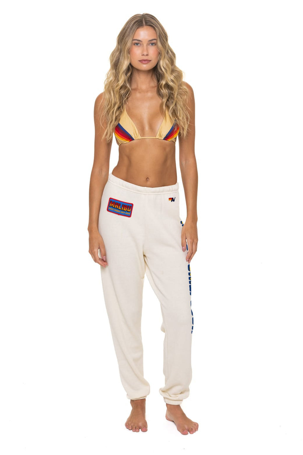Retro MALIBU CHILI COOK-OFF 2026 UNISEX SWEATPANTS - VINTAGE WHITE