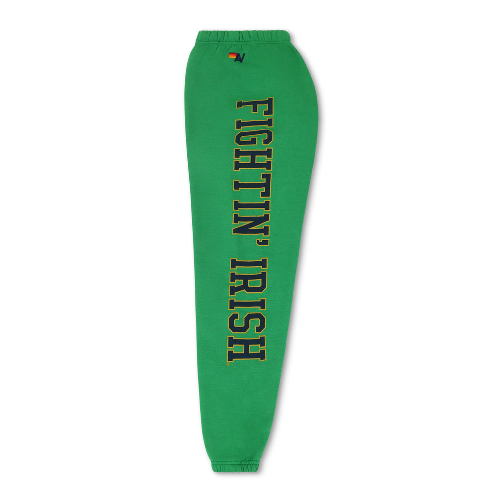 Retro NOTRE DAME 2026 UNISEX SWEATPANTS - KELLY GREEN