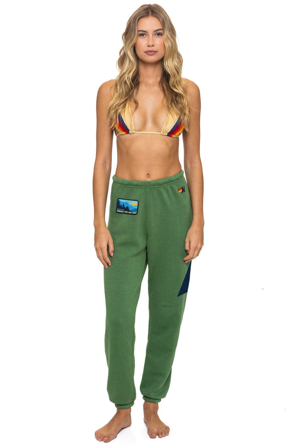 Retro UNDER THE BIG SKY PATCH 2026 UNISEX SWEATPANTS - PALM