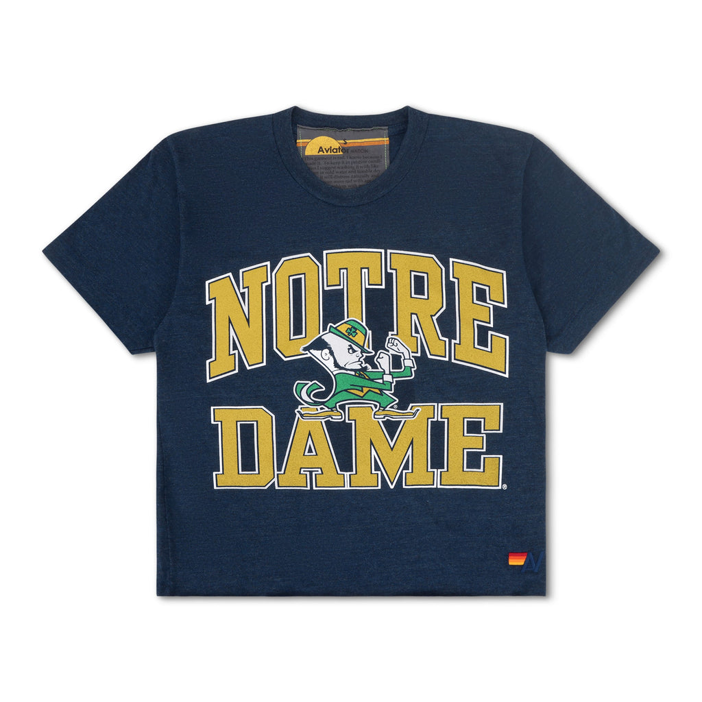 Retro NOTRE DAME 2026 BOYFRIEND TEE - NAVY