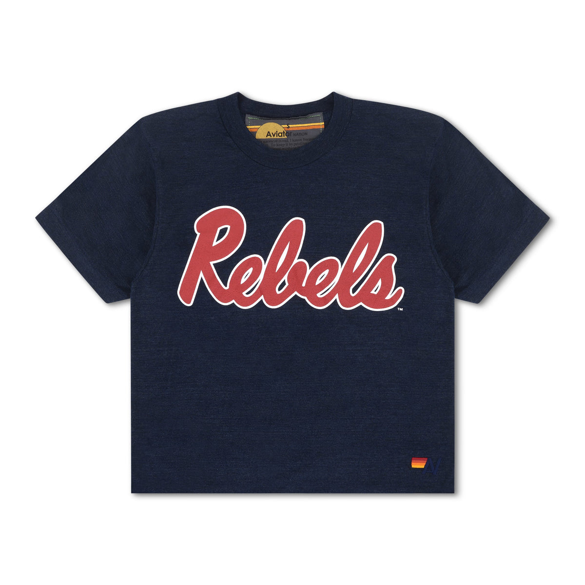 Retro OLE MISS 2026 BOYFRIEND TEE - NAVY