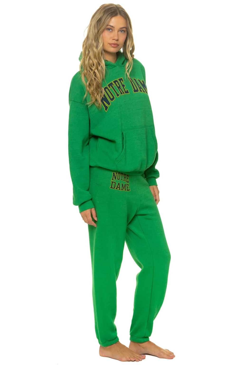 Retro NOTRE DAME 2026 UNISEX SWEATPANTS - KELLY GREEN