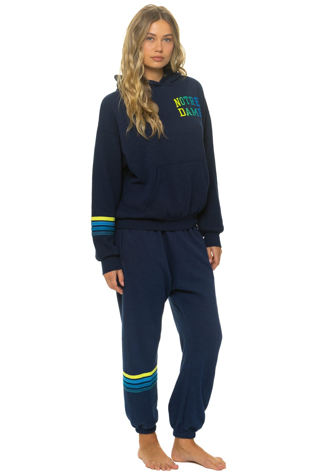 Retro NOTRE DAME 2026 UNISEX POCKET SWEATPANTS - NAVY