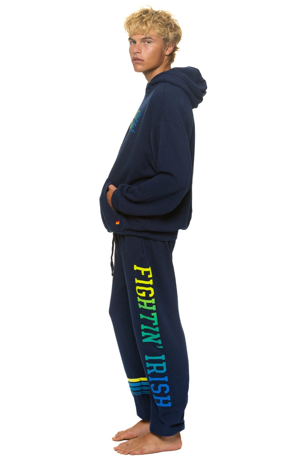 Retro NOTRE DAME 2026 UNISEX POCKET SWEATPANTS - NAVY