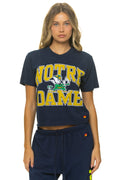 Retro NOTRE DAME 2026 BOYFRIEND TEE - NAVY