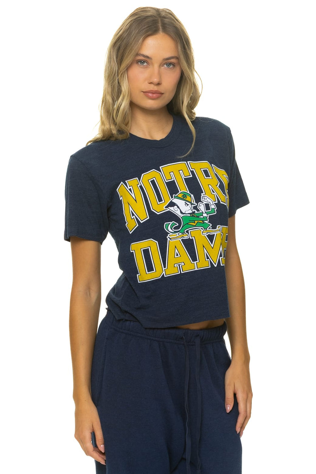 Retro NOTRE DAME 2026 BOYFRIEND TEE - NAVY