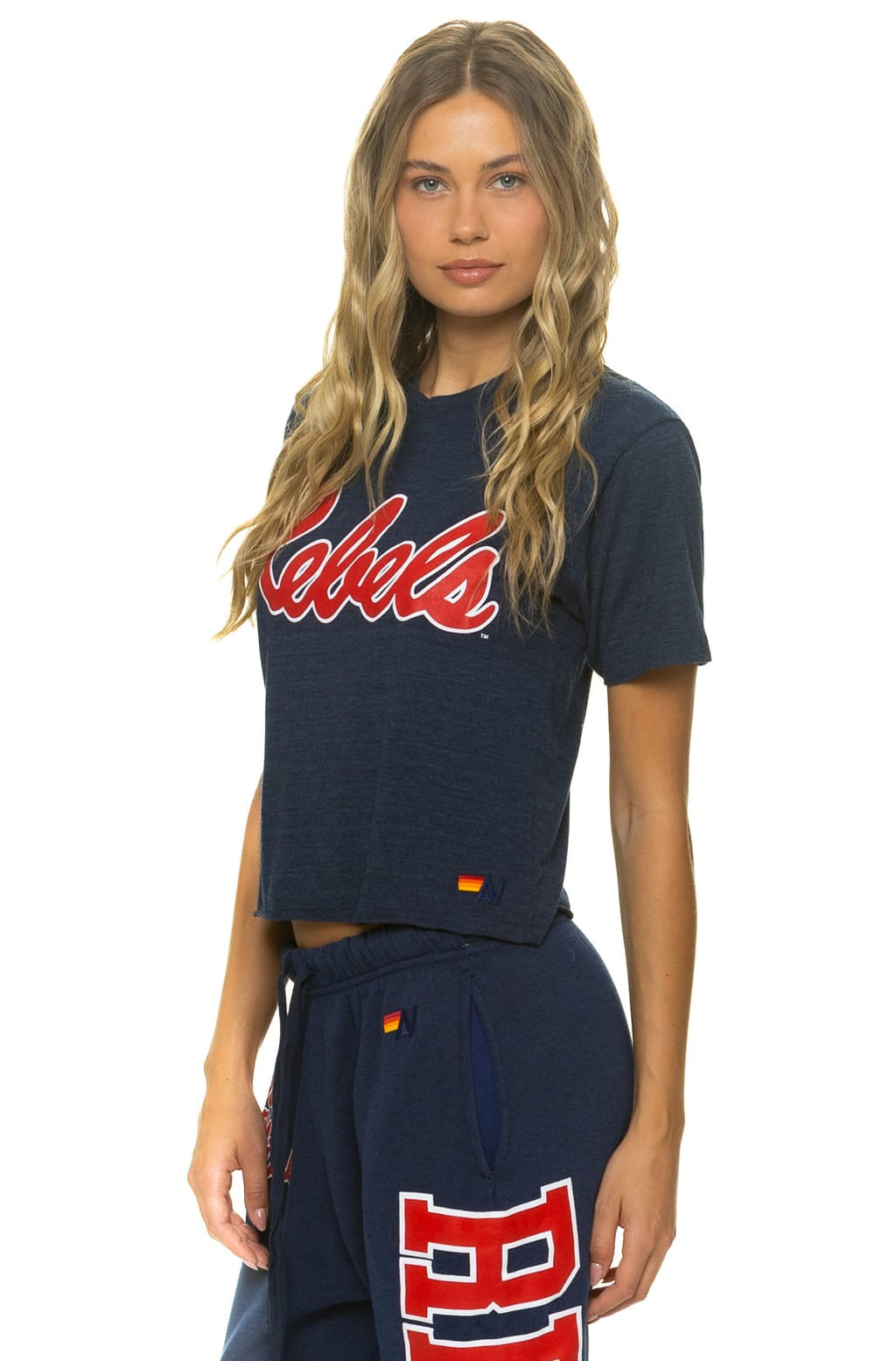 Retro OLE MISS 2026 BOYFRIEND TEE - NAVY