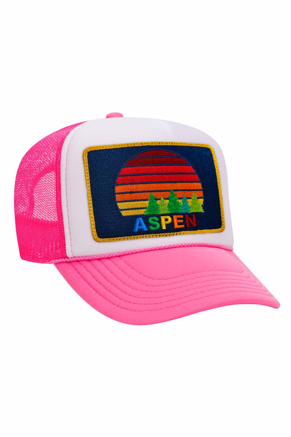 Retro ASPEN SUNSET TRUCKER HAT
