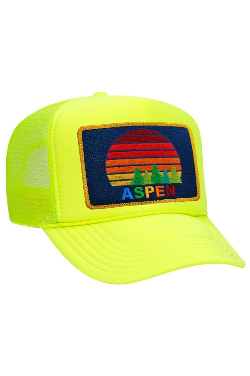 Retro ASPEN SUNSET TRUCKER HAT