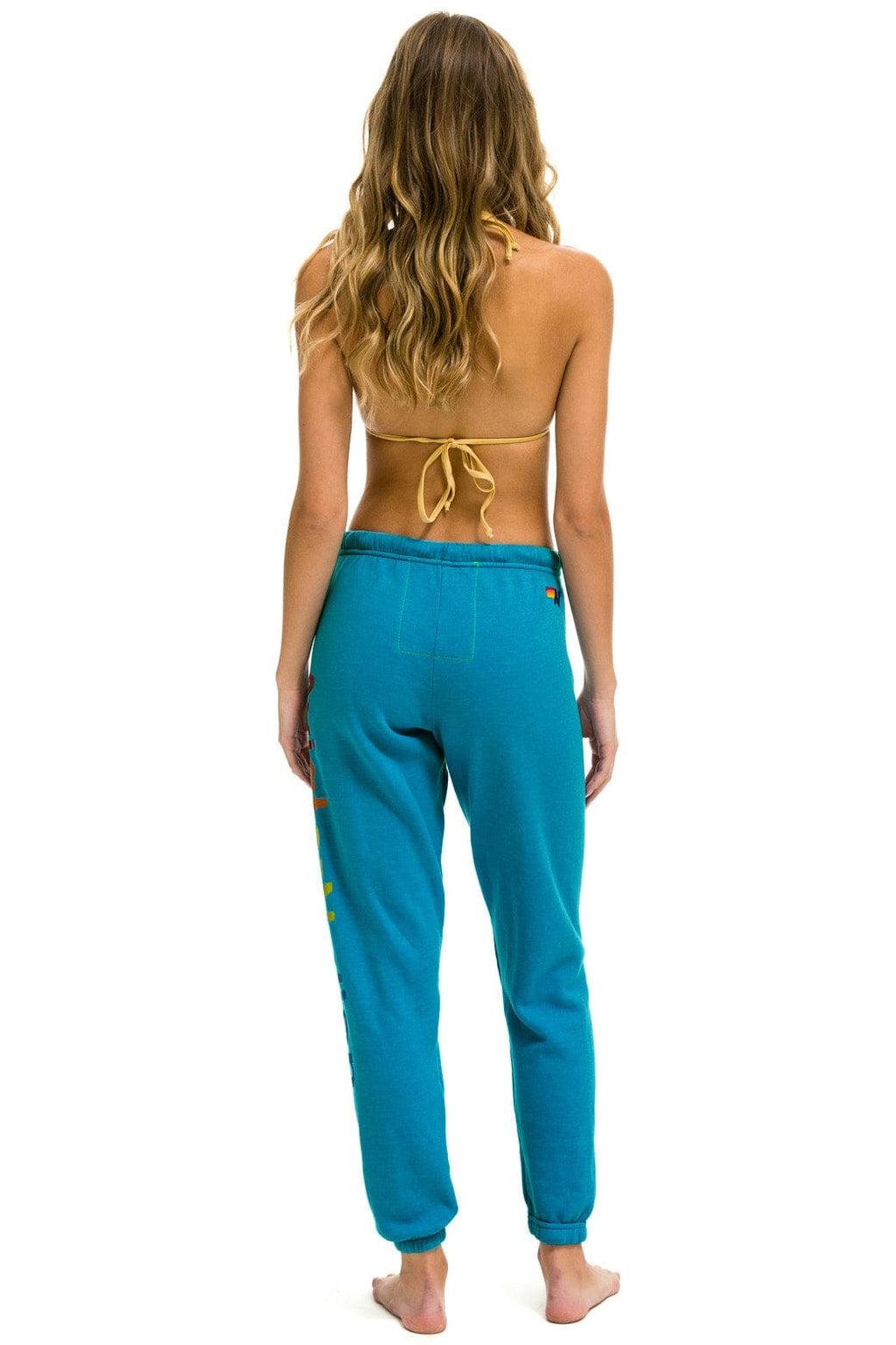 Retro AVIATOR NATION ASPEN SWEATPANTS - TEAL