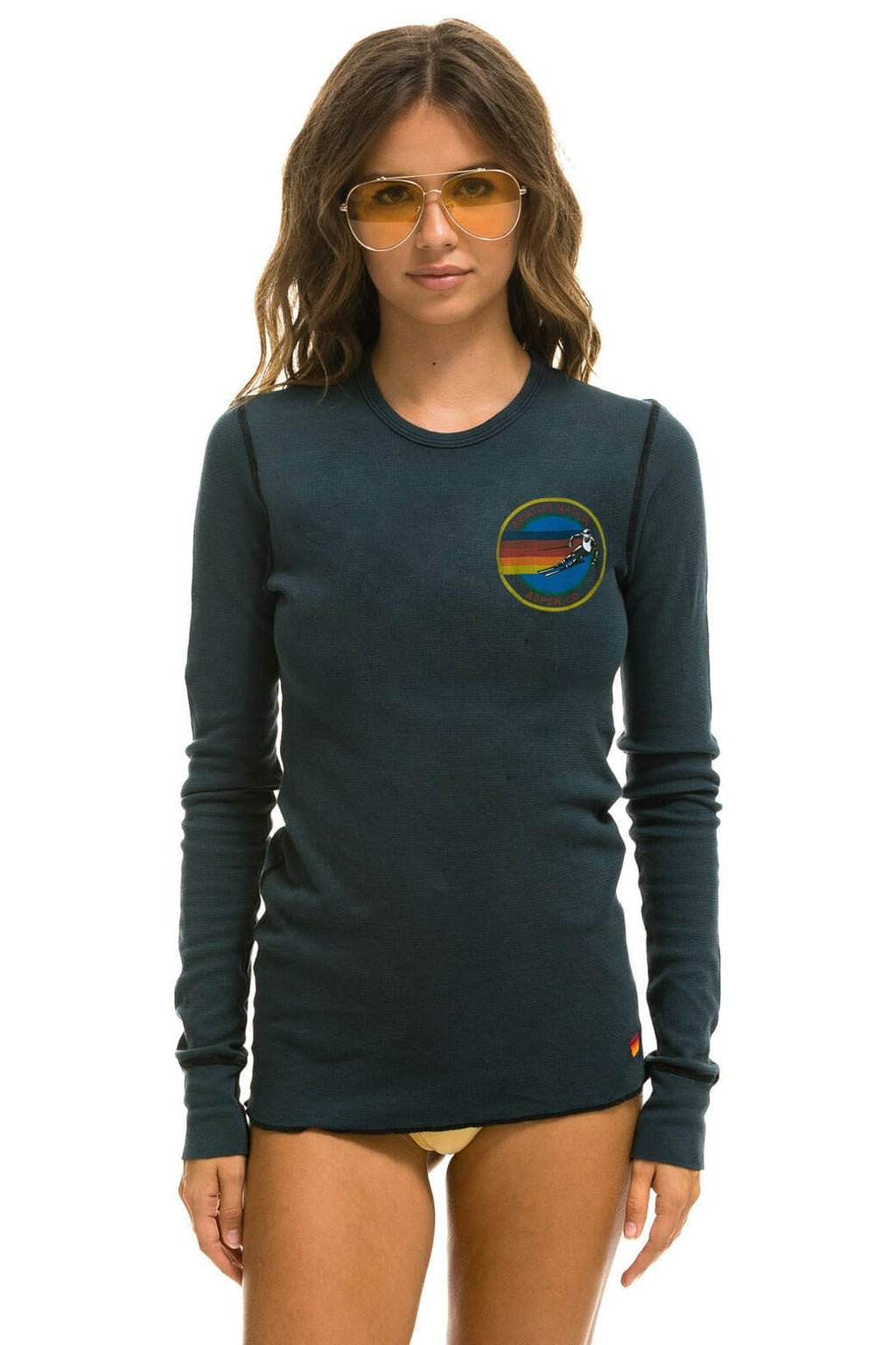 Retro AVIATOR NATION ASPEN THERMAL - CHARCOAL