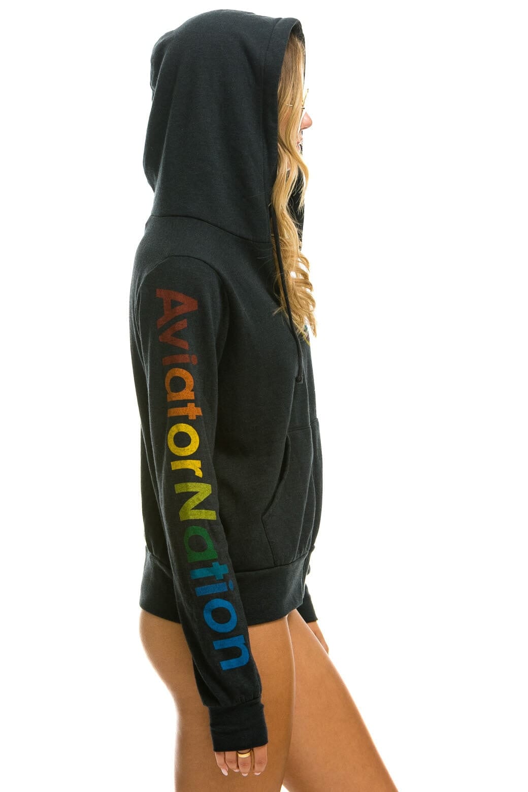 Retro AVIATOR NATION AUSTIN HOODIE - CHARCOAL