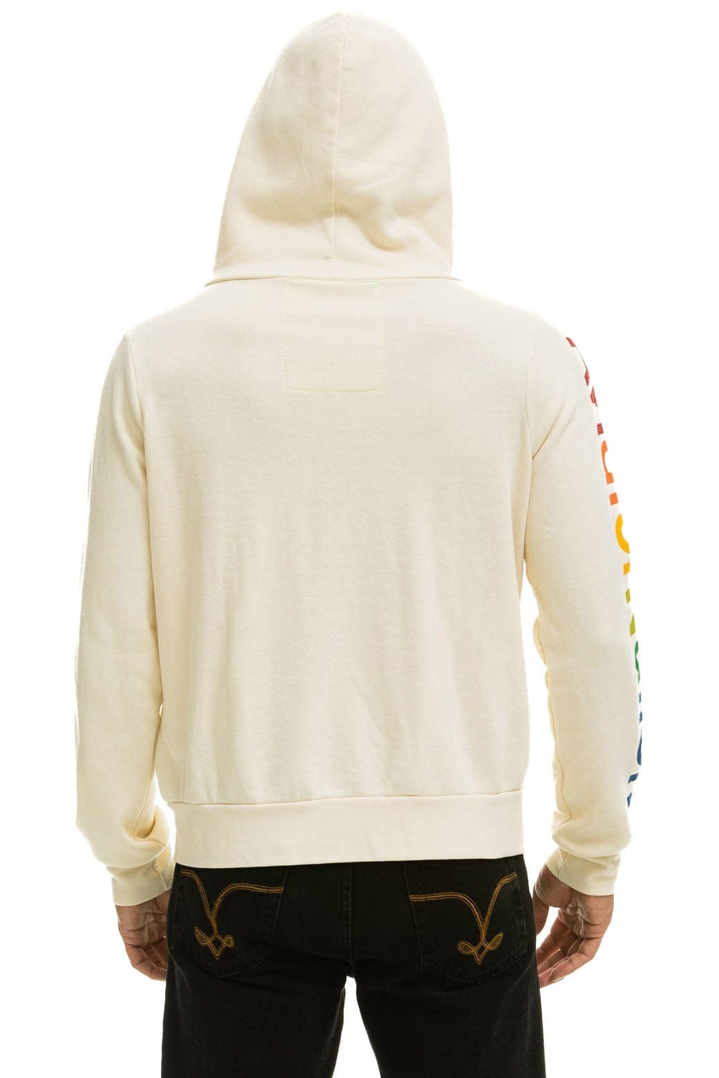 Retro AVIATOR NATION AUSTIN HOODIE - VINTAGE WHITE