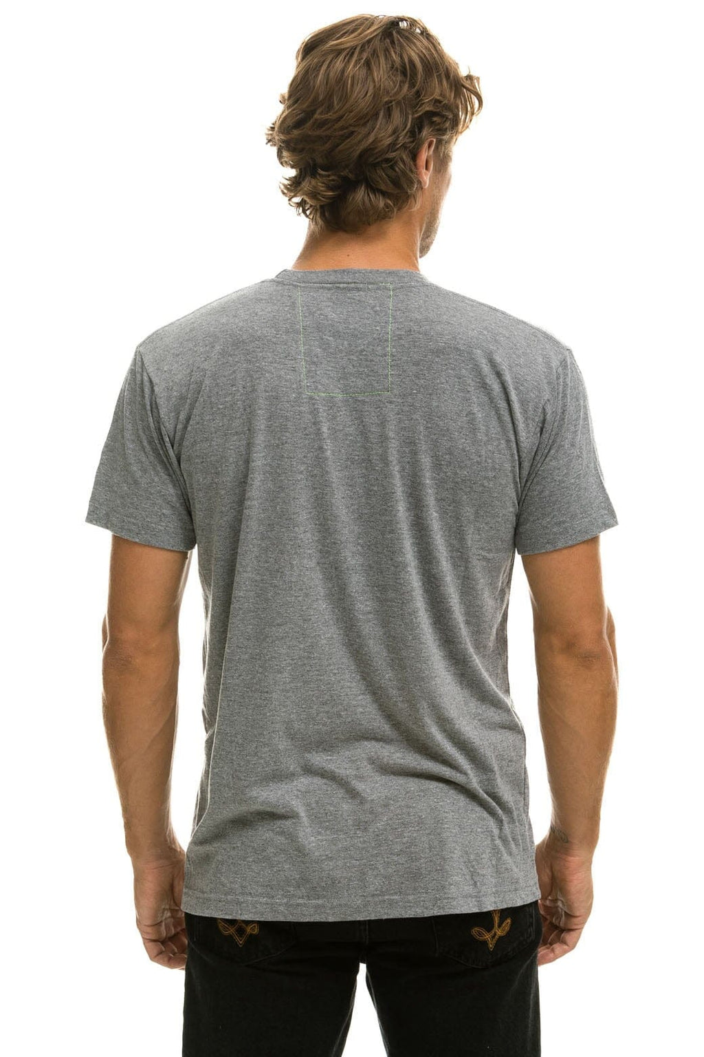 Retro AVIATOR NATION AUSTIN TEE - HEATHER GREY