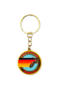 Retro AVIATOR NATION - GOLD KEYCHAIN