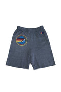 Retro AVIATOR NATION HAIGHT ASHBURY KIDS SWEATSHORTS - VINTAGE CHARCOAL