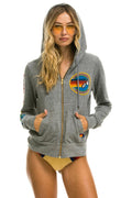 Retro AVIATOR NATION HAMPTONS HOODIE - HEATHER GREY