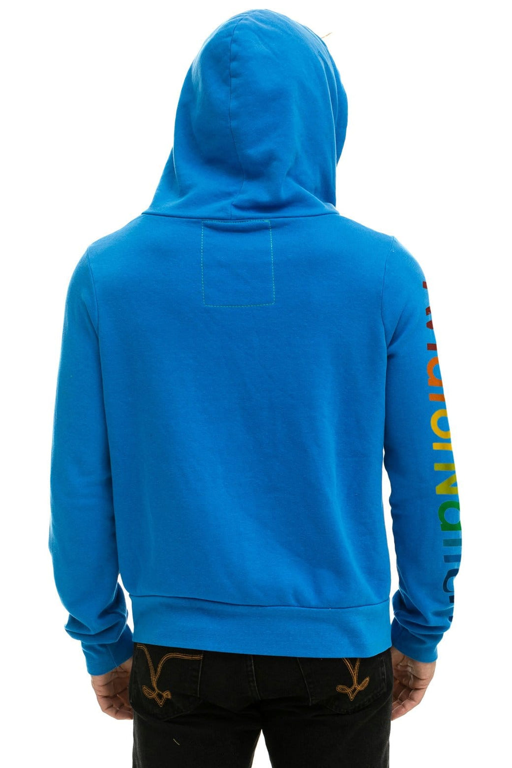 Retro AVIATOR NATION VENICE HOODIE - OCEAN