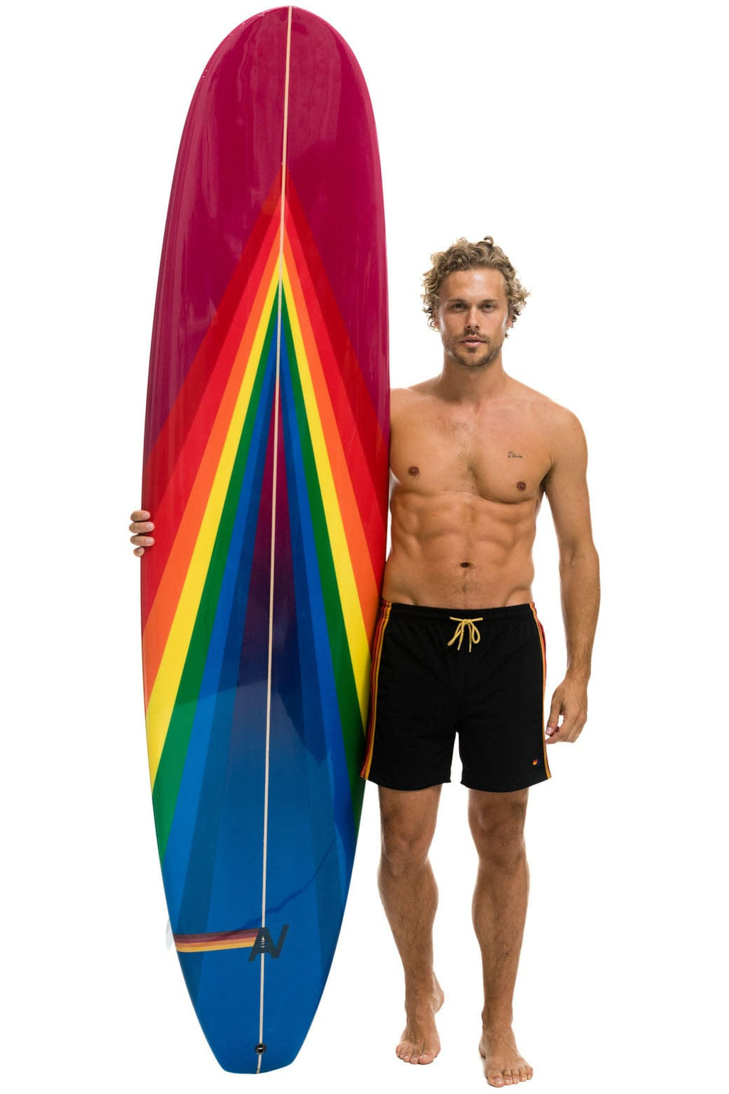 Retro AVIATOR NATION HYBRID BOARD - RAINBOW