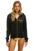 Retro AVIATOR NATION LAGUNA BEACH HOODIE - CHARCOAL