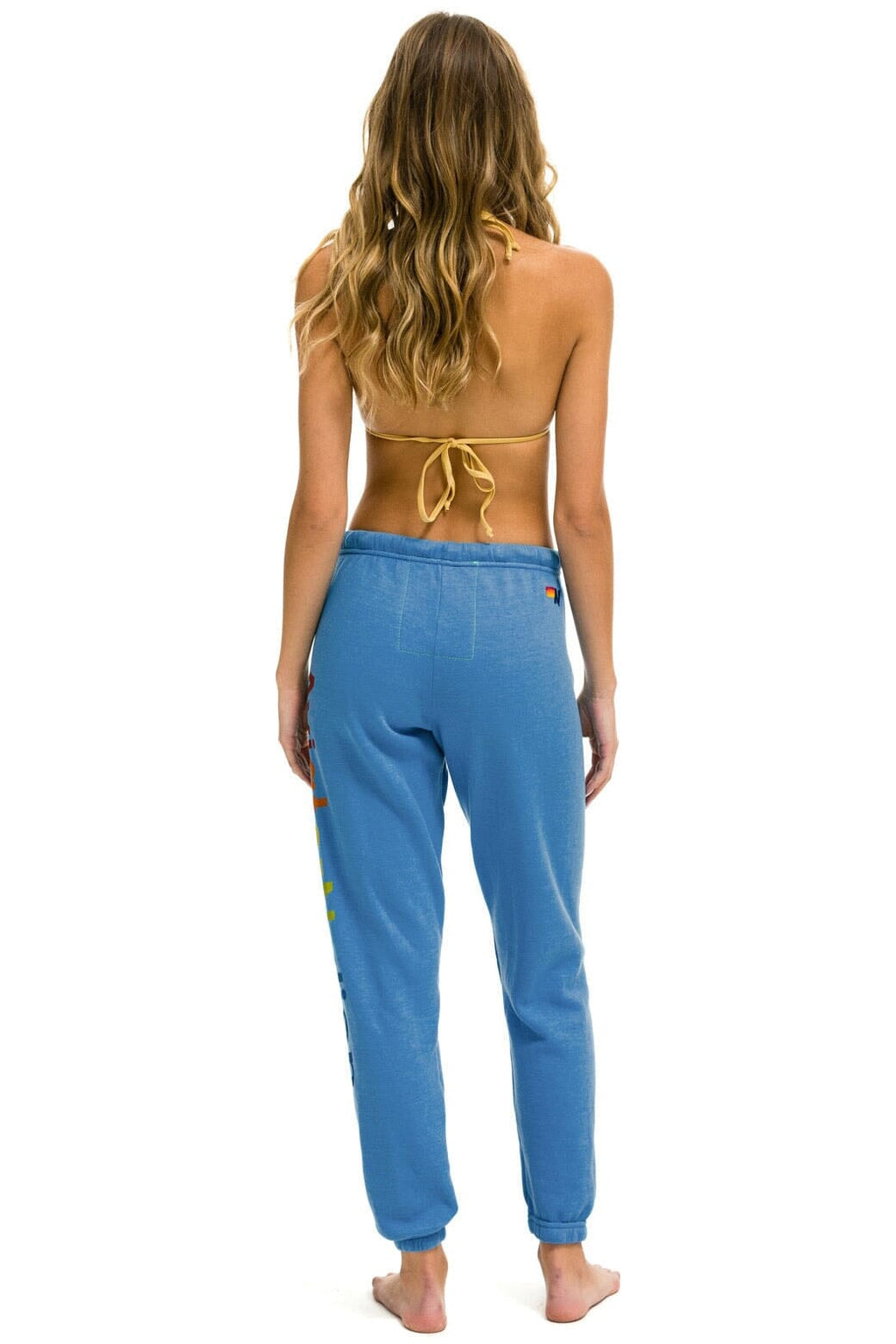 Retro AVIATOR NATION MALIBU SWEATPANTS - COBALT
