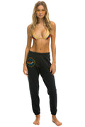 Retro AVIATOR NATION MANHATTAN BEACH SWEATPANTS - CHARCOAL
