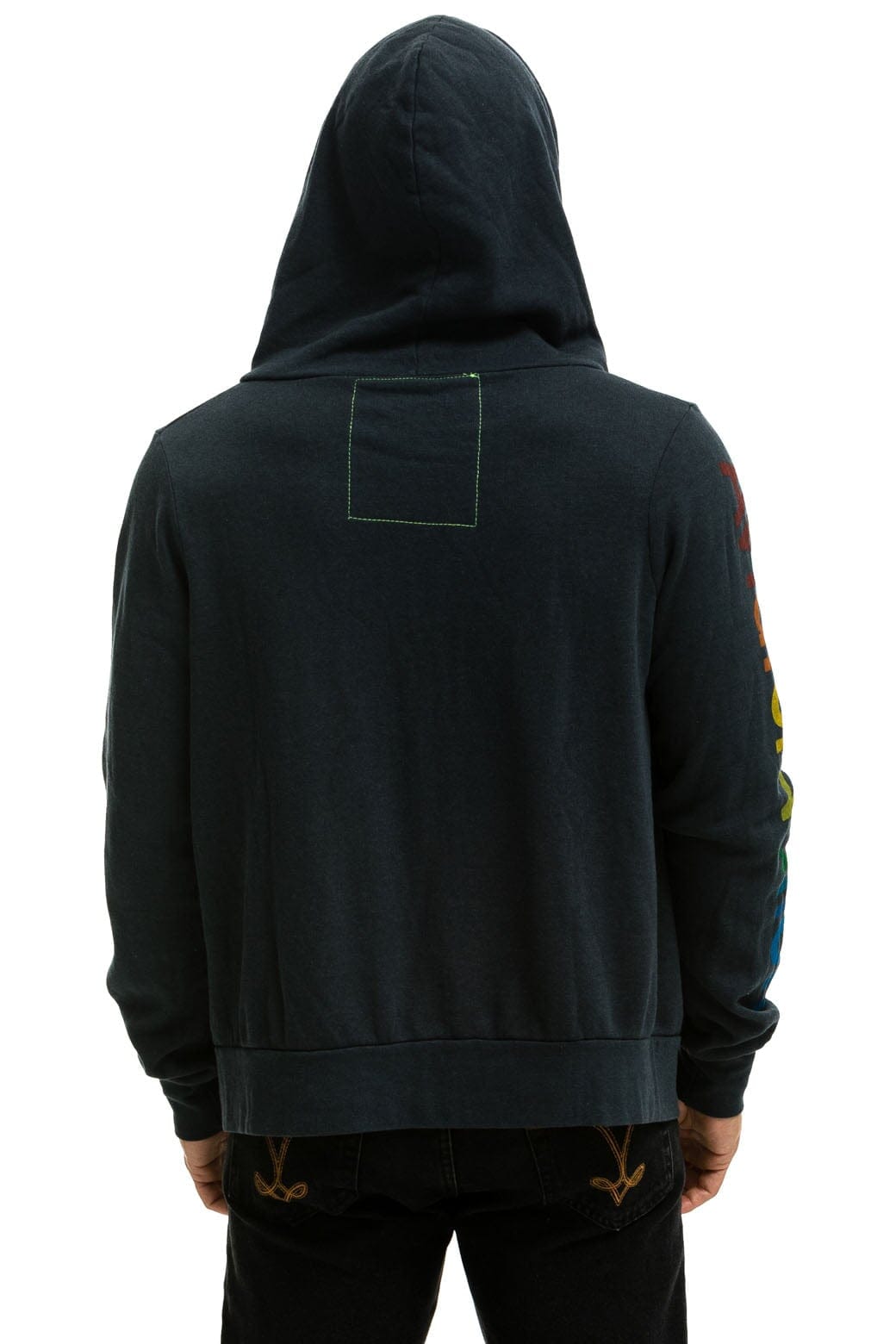 Retro AVIATOR NATION MIAMI HOODIE - CHARCOAL