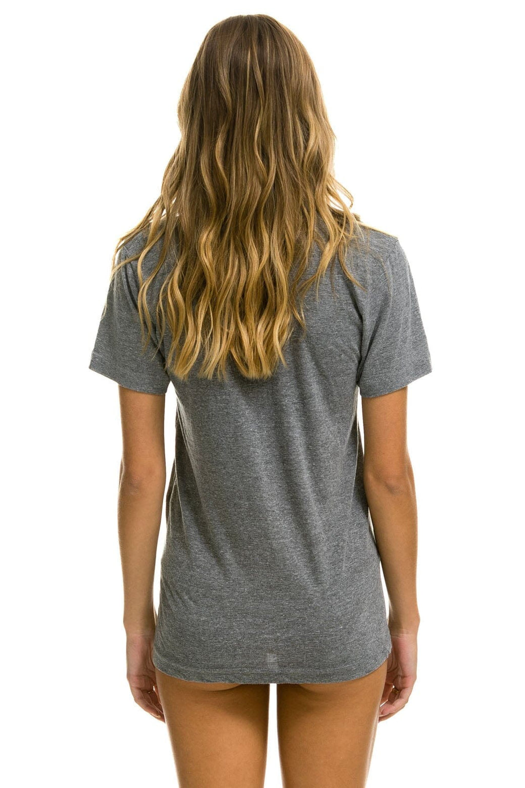 Retro AVIATOR NATION MIAMI TEE - HEATHER GREY