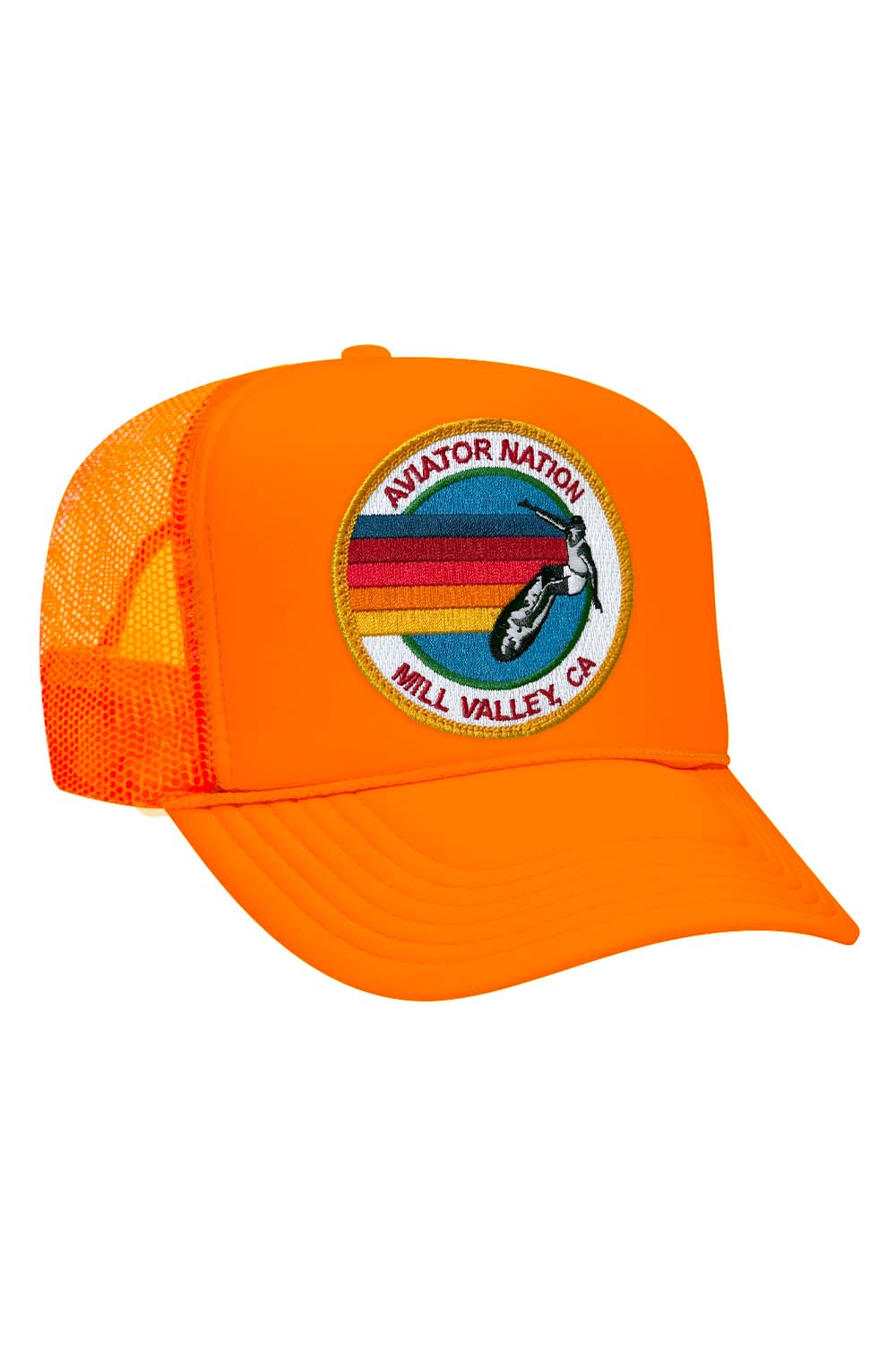 Retro AVIATOR NATION MILL VALLEY TRUCKER HAT
