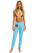 Retro AVIATOR NATION NEW YORK CITY SWEATPANTS - SKY