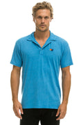 Retro AVIATOR NATION POLO - OCEAN